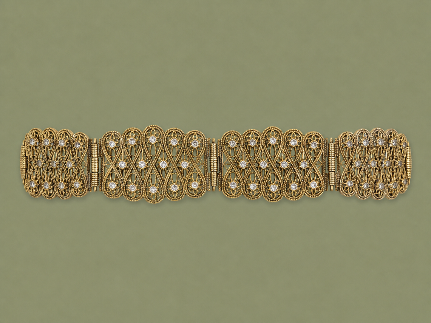 Mdamma Gold & Strass - Coffee & Caftans