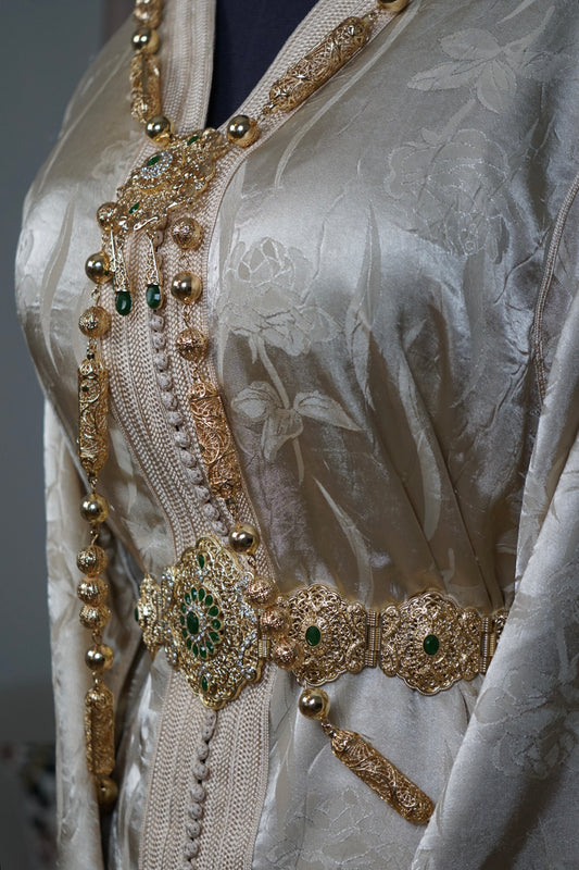 Caftan Champagne Beige - Coffee & Caftans