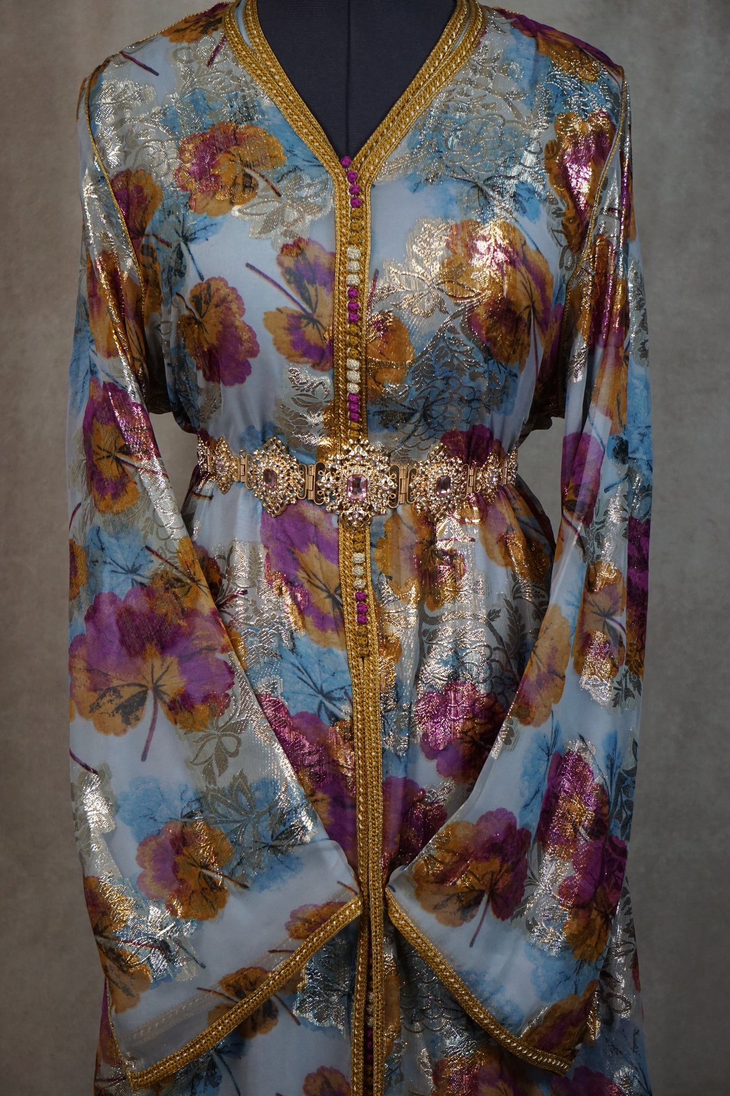 Takchita Vintage Blue - Coffee & Caftans