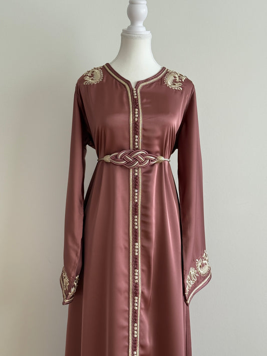 Caftan Dusty Pink - Coffee & Caftans