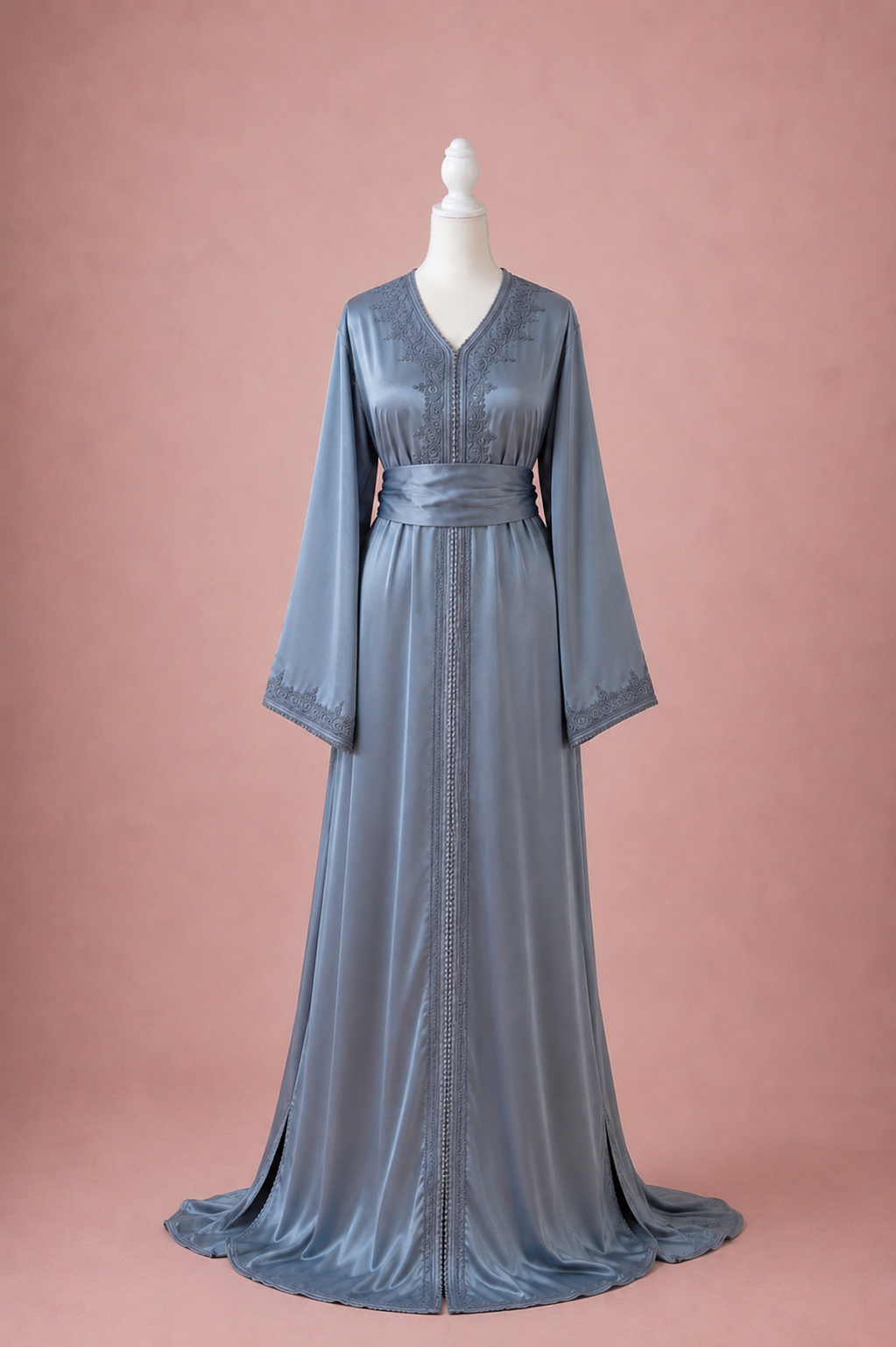 Caftan Yaqoute Brume - Coffee & Caftans