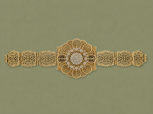 Mdamma Gold & Strass - Coffee & Caftans