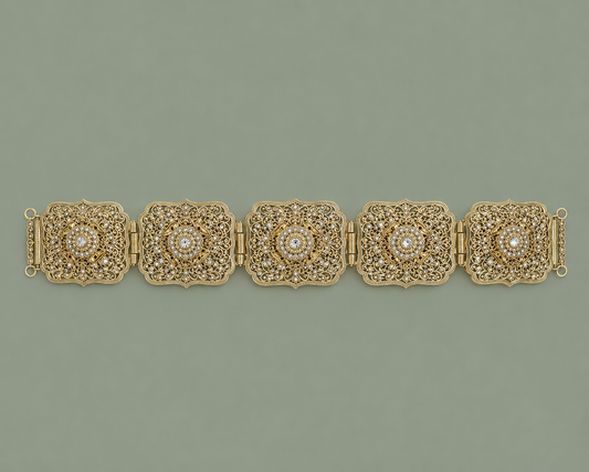 Mdamma Gold & strass - Coffee & Caftans