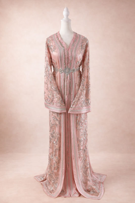 Takchita Rose Sakura - Coffee & Caftans
