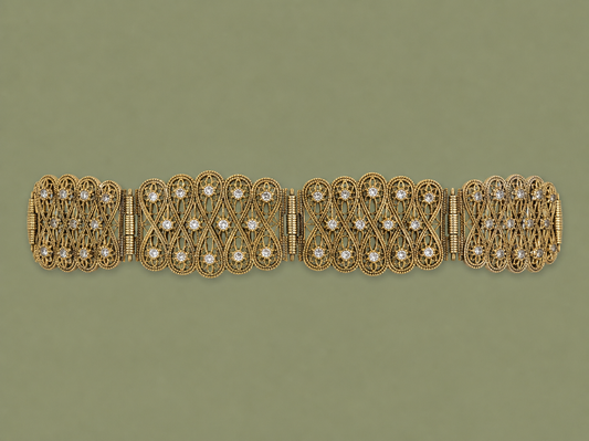 Mdamma Gold & Strass - Coffee & Caftans