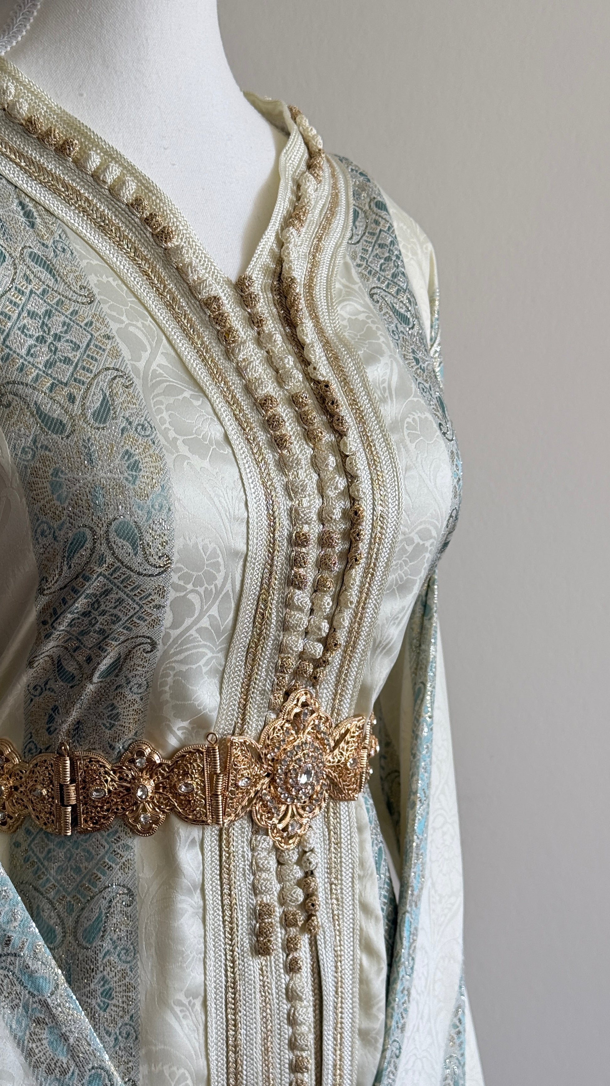 Takchita Pearl Mint - Coffee & Caftans