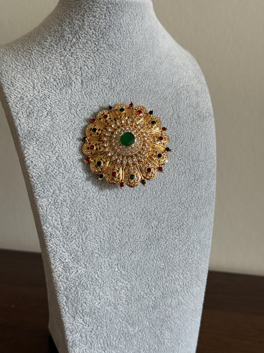 Royal Green Brooch