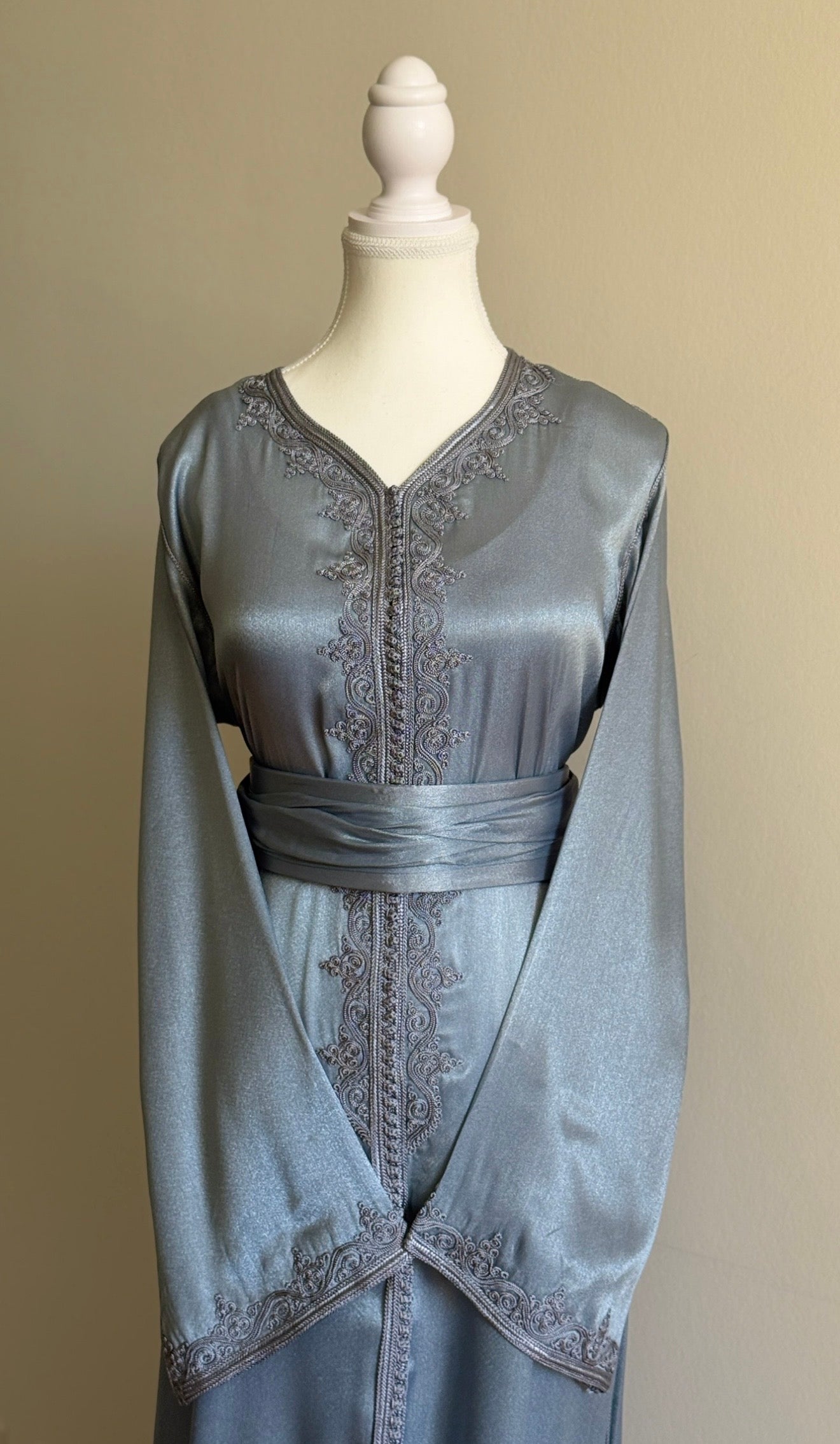 Caftan Yaqoute Brume - Coffee & Caftans